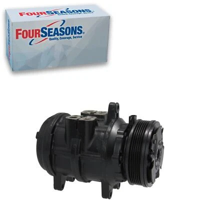 Compresor de aire acondicionado 4 estaciones para Ford E-150 Econoline Club Wagon 1987-1988 Foto 1 de 4