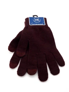 Winter Essentials Unisex Adult Texting Gloves Brown One Size - Picture 1 of 4