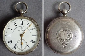 Montre à gousset en ARGENT massif 19e siècle JOHN FORREST London silver watch - Picture 1 of 1