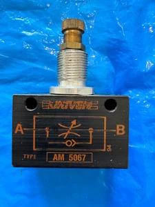 UNIVER: AM5067 VÁLVULA DE CONTROL UNIDIRECCIONAL, G1/2, 9mm - Imagen 1 de 3