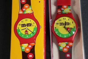 VTG Collectible 1994 M&M's Candy Wrist Watch Multicolored 24-2 - Picture 1 of 10