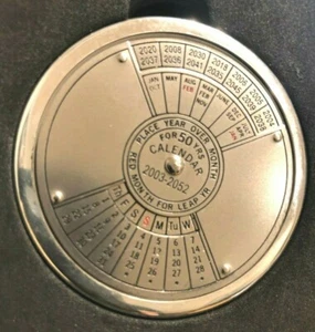 CALENDARIO PERPETUO 50 YEARS 2003 2052 - Picture 1 of 3
