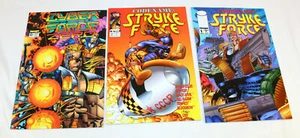 3 Comics CODENAME: STRYKE FORCE #1,3 Image Comics Cyber Force Zero 0 - Picture 1 of 2