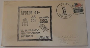 USS New (DD 818) July 24 1969 Apollo 11 recovery force - Picture 1 of 2