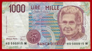 #63335 Banca d’ Italia 1990. Billete 1000 liras HG500915M - Imagen 1 de 2