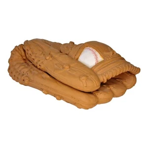 Caja de baratijas de béisbol de cerámica con interior de fieltro suave  - Imagen 1 de 11