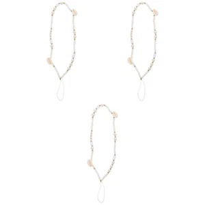 3 Pack Pentagram Mobile Phone Chain Chains Women Jewellery Decor - Zdjęcie 1 z 12