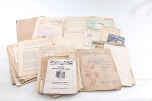 Konvolut alte Unterlagen RFT Rechnungen Radio Röhren Drucksache Vintage - Bild 1 von 12