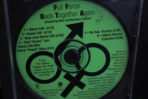 FULL FORCE - Back Together Again CD Single PROMO 6 TRACK - Bild 1 von 1