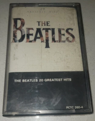 THE BEATLES 20 Greatest Hits  Portrait 1982 RARE ISRAEL Made Cassette Tape - Image 1 of 3
