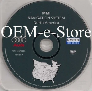 2005 2006 Audi A6 S6 Avant Quattro Sedan Wagon Navigation DVD Map U.S Canada - Picture 1 of 2