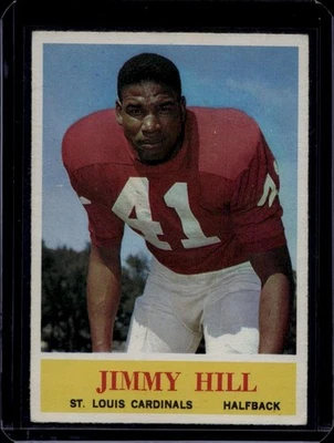 1964 Philadelphia Football Set Break #173 Jimmy Hill, Ex - Image 1 of 2