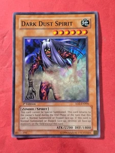 2005 Yu-Gi-Oh! SD: Zombie Mad. 1st Edt #SD2EN004, Dark Dust Spirit, cd1 - Picture 1 of 3