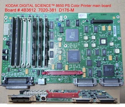 KODAK DIGITAL SCIENCE 8650 PS Color Printer Main board 4B3612  7020-381  D176-M. - Image 1 of 4