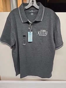 Nassau Bahamas Polo Shirt~Ocean Outfitters ~Gray~Mens L~NWT - Bild 1 von 5