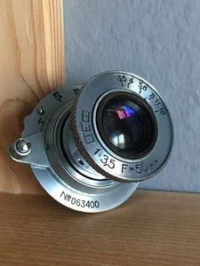 Vintage Soviet FED 50mm f/3.5 Lens – Leica Thread Mount Made in USSR .v13.2 - Picture 1 of 15