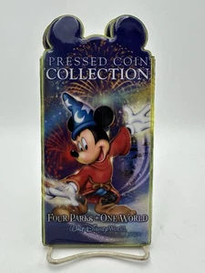 Walt Disney World Pressed Coin Collection Book MickeyMouse with 29 Pennie’s - Bild 1 von 11
