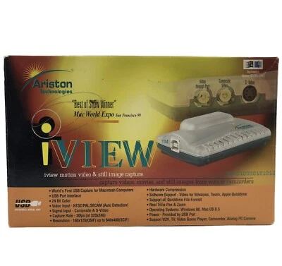 Capture Videos Movies And Images From VCR Or Camcorders With CD USB Mac Windows - Image 1 of 4