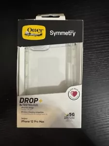 OtterBox-Symmetry Clear Case Fits iPhone 12 Pro Max 77-65470 A04 - Picture 1 of 3