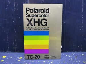 Polaroid Supercolor VHS-C Video Cassette XHG TC-20 For Recorder NIP