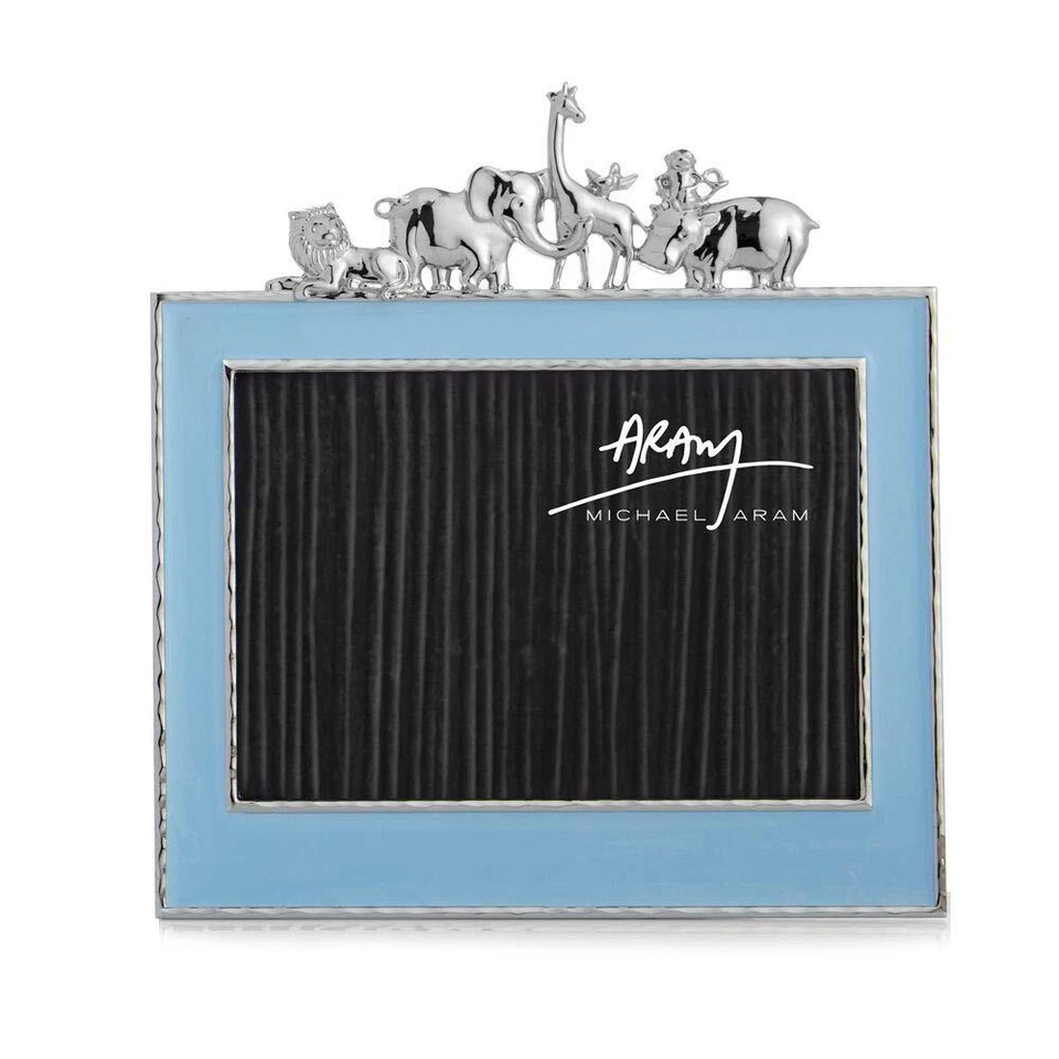 Marco Michael Aram Animals 5x7 esmalte azul, nuevo en caja, nuevo Foto 1 de 1