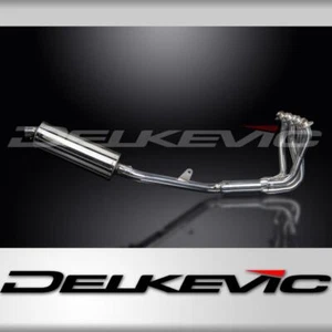 HONDA CBR1100XX BLACKBIRD IMPIANTO SCARICO COMPLETO 4-1 350mm INOX OVALE BSAU - Foto 1 di 4