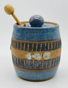 Down to Earth Bible Pottery Honey Pot Jar Earth Works - Picture 1 of 10