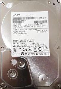 HITACHI 0F10383 3.5" 1000GB 7200RPM SATA 0F10383JPT3MA0C32 F10383 - Picture 1 of 1