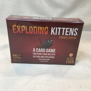 NEW Exploding Kittens Original Edition Card Game ~ for Ages 7+ ~ SEALED in Box - Picture 1 of 3