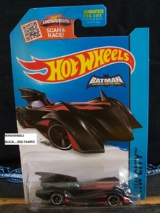 2015 HOT WHEELS #63 -2 BATMOBILE BLAK 05 💰😍💎15 AMER CARD CITY - Picture 1 of 1