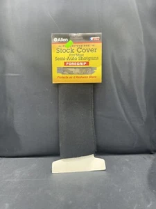 Allen Neoprene Shotgun Stock Cover OSFM X822019 Made in USA Black - Picture 1 of 2