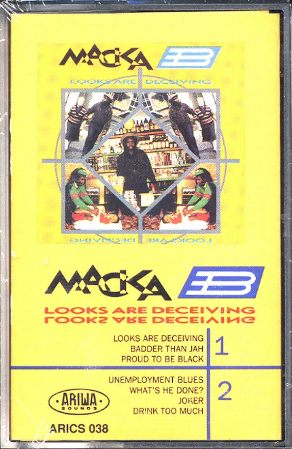 Macka B - Looks Are Deceiving Cassette Tape - SEALED & NEW copy - Mad Professor - Image 1 of 1