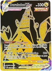 Carta Pokémon Duraludon VMAX TG30/TG30 Tempesta Argento Ultra Rara Full Art NM+ - Foto 1 di 13