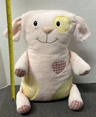 Raro Aurora Bebé Cerdo Rosa 14" Peluche Animal Bebé Juguete Parche Trabajo Corazón L Foto 1 de 4