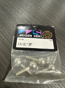Vintage RC Mugen Seiki MBX Pivot Balls (4) C0160 - Picture 1 of 2