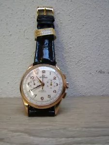 Orologio Lemania chronograph watch carica manuale Vintage 38 mm - Imagen 1 de 12