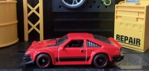 Hot Wheels '82 Toyota Supra (red) HW The 80's CUSTOM w Rubber Tires Rims 5 Spoke - Picture 1 of 9