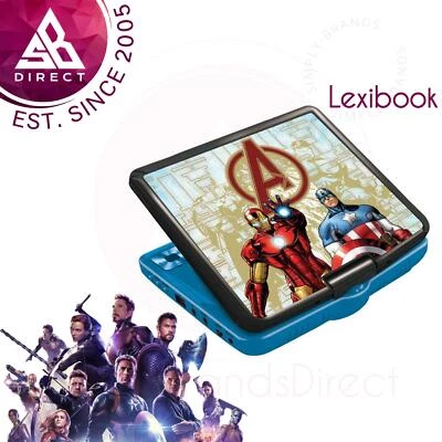 Lexibook DVDP6AV Tragbar DVD Player │ USB 2.0│2 Stereo Lautsprecher │ Marvel - Bild 1 von 4