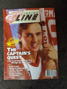 1993 Detroit Red Wings Programm mit Steve Yzerman sehr guter Zustand L@@K! - Bild 1 von 5