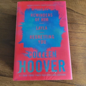 Colleen Hoover 3-Book Boxed Set Reminders of Him Layla Regretting You New - Picture 1 of 4