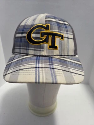 De colección Georgia Tech ~ Logo Atlético Corte Diamante ~ Sombrero/Gorra Snapback ~ ¡¡RARO!!! Foto 1 de 4