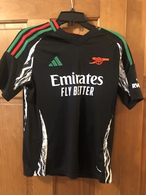 Camiseta Adidas Arsenal Juvenil Mediana Nueva $80 Minorista⚽️ ¡Color Negra! Foto 1 de 4