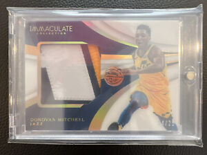 2017-18 Panini Immaculate Collection Donovan Mitchell Logo Patch RC ROOKIE /25