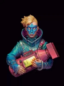 1/10 resin figure modle Science fiction female astronaut bust unassembled - Picture 1 of 4