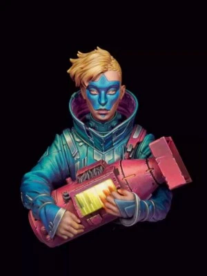 1/10 resin figure modle Science fiction female astronaut bust unassembled - Image 1 of 4