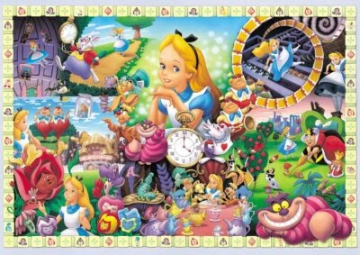 108-Piece Jigsaw Puzzle Alice in Wonderland Alice's World  18.2x25.7cm - Image 1 of 4