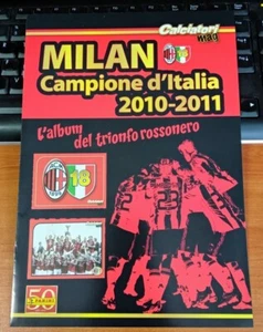 Album Figurine Calciatori PANINI MILAN Campione d'Italia 2010-2011 -COMPLETO- - Foto 1 di 3