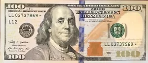 2009 A $100 FRN Star Note - San Francisco, Ca. - circulated - Picture 1 of 2