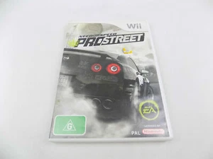 Mint Disc Nintendo Wii Need for Speed Pro Street Wii U Comp. - Inc Manual - Picture 1 of 3