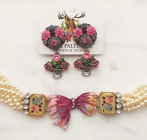 Lola Paltinger Kette Ohrclips Trachtenschmuck Dirndlschmuck Dirndl - Bild 1 von 3